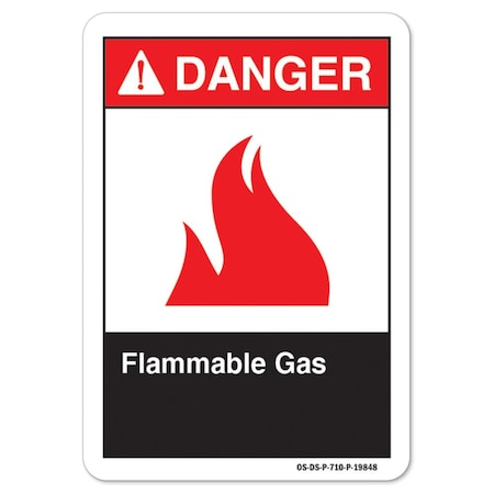 ANSI Danger, 18 Height, 24 Width, Decal